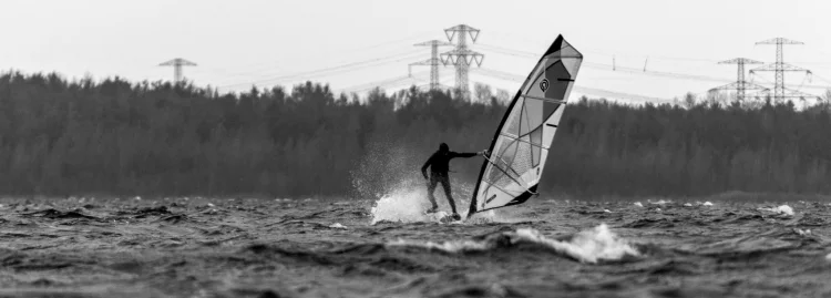 Steve mit einem Vulcan am Bärwalder See (Klitten).